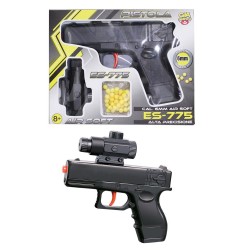 pistola c/pallini puntatore 14cm gvc1673