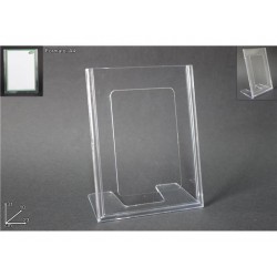 porta prezzi verticale in plexiglass d.es266